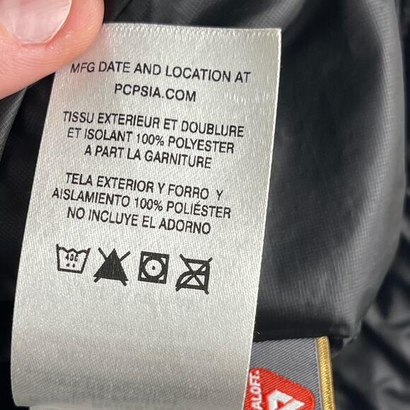 Patagonia Women's Black Nano Puff Vest Style #84247 Size Large Embroidered - Picture 8 of 12